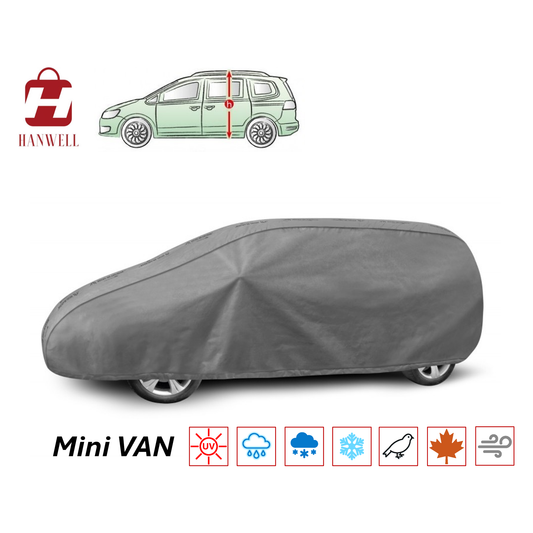 Car Cover for Minivan | Hanwell Mobile Garage Anti UV Waterproof Snowproof Breathable