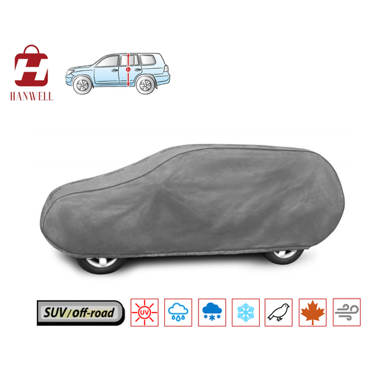 Car Cover for SUV | Hanwell Mobile Garage Anti UV Waterproof Snowproof Breathable