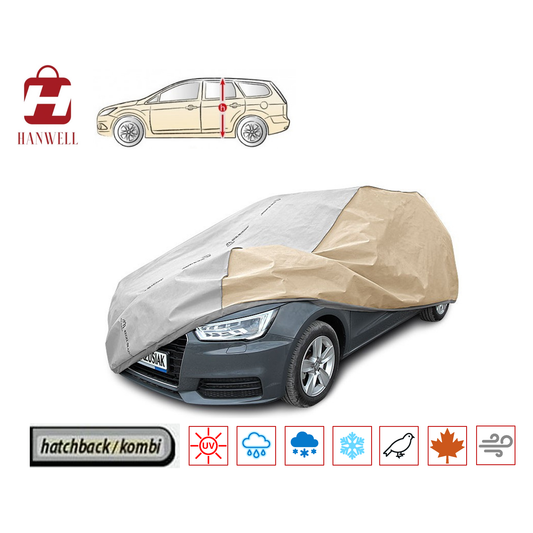 Car Cover for Estate | Hanwell Mobile Garage Waterproof Anti UV Snowproof Breathable Covers L2