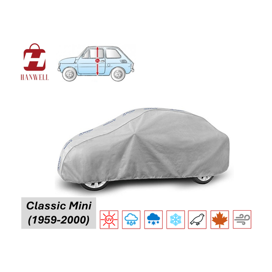 Car Cover for Mini Cooper | Hanwell Mobile Garage Waterproof Anti UV Snowproof Breathable