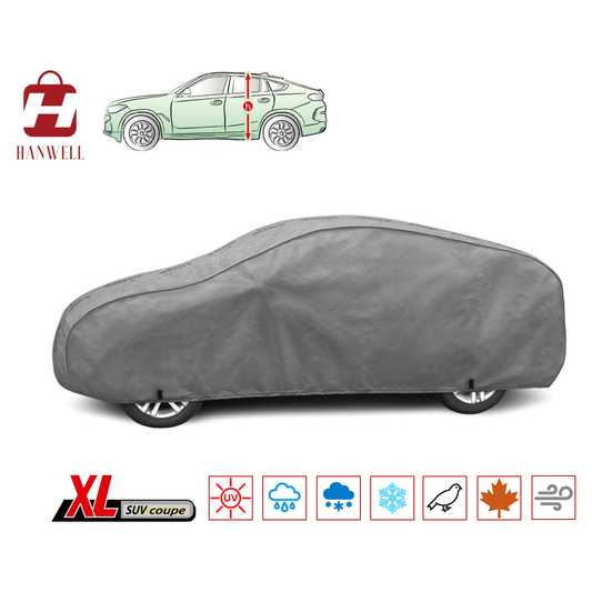 Car Cover for SUV Coupe | Hanwell Mobile Garage Waterproof Snowproof Breathable Heavy Duty Outdoor