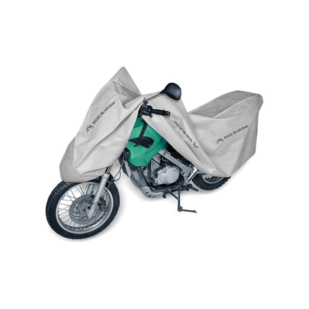 Motorcycle Cover 190-215 cm | Hanwell Optimal Garage | Anti-UV Waterproof Breathable All-Season Protection | Size M