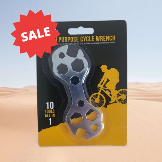 Mojo Multi purpose Cycle Wrench | 10 in 1 Hex Bike/Cycle Wrench Spanner Repair Tool